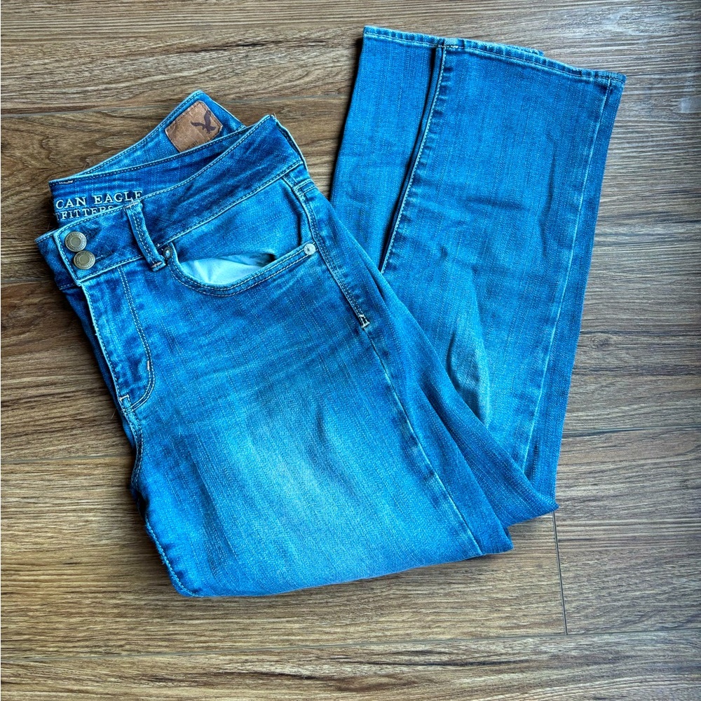 American Eagle Cropped Jeans 🎨